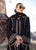 MARIA B - 3PC DHANAK EMBROIDERED SHIRT WITH COTRAI WOOL PRINTED SHAWL AND TROUSER - HZG1480