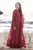 QALAMKAR - 3PC LAWN CHIKANKAARI EMBROIDERED SHIRT WITH ORGANZA EMBROIDERED DUPATTA AND TROUSER - HZG2134