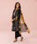 SAPPHIRE - 3PC  CAMBRIC EMBROIDERED SHIRT WITH PRINTED DUPATTA AND CAMBRIC TROUSER - HZG1290