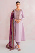 JAZMIN - 3PC LAWN EMBROIDERED SHIRT WITH MANAAR PRINTED DUPATTA AND TROUSER - HZG2220