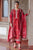 CROSS STITCH - 3PC DHANAK EMBROIDERED SHIRT WITH TWILL PRINTED SHAWL AND TROUSER - HZG1929