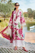MARIA B - 3PC LAWN PRINTED SHIRT WITH MANAAR PRINTED DUPATTA AND LAWN TROUSER - HZG2204