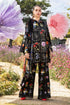 MARIA B - 3PC LAWN EMBROIDERED PRINTED SHIRT WITH CHIFFON PRINTED DUPATTA AND TROUSER - HZG2206