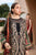 MARIA B - 3PC LAWN EMBROIDERED PRINTED SHIRT WITH CHIFFON PRINTED DUPATTA AND TROUSER - HZG2203