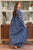 MIRAKHI - 3PC LAWN CHIKANKAARI EMBROIDERED SHIRT WITH LAWN TUBE SLUB DUPATTA AND TROUSER - HZG2235