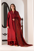 SOBIA NAZIR - 3PC LAWN EMBROIDERED SHIRT WITH MANAAR PRINTED DUPATTA AND TROUSER - HZG1922