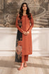 IZNIK - 3PC LAWN EMBROIDERED SHIRT WITH MANAAR PRINTED DUPATTA AND TROUSER - HZG2268