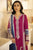 ZAHA - 3PC LAWN EMBROIDERED SHIRT WITH DIAMOND PRINTED DUPATTA AND TROUSER - HZG1606