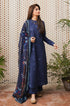 SERAN - 3PC LAWN EMBROIDERED SHIRT WITH MANAAR PRINTED DUPATTA AND TROUSER - HZG1681
