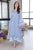 AZURE - 3PC LAWN EMBROIDERED SHIRT WITH ORGANZA EMBROIDERED DUPATTA AND TROUSER - HZG1556