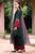 JAZMIN - 3PC DHANAK EMBROIDERED SHIRT WITH TWILL PRINTED SHAWL AND TROUSER - HZG1829