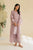 IZNIK - 3PC LAWN EMBROIDERED SHIRT WITH MANAAR PRINTED DUPATTA AND TROUSER - HZG2247