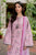JAZMIN - 3PC DHANAK EMBROIDERED SHIRT WITH TWILL PRINTED SHAWL AND TROUSER - HZG1835