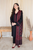 AISLING - 3PC DHANAK EMBROIDERED SHIRT WITH SLUB PRINTED SHAWL AND TROUSER - HZG1386