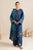 ADAN LIBAAS - 3PC KARANDI PRINTED SHIRT WITH KARANDI PRINTED DUAPTTA AND TROUSER - HZG2005