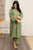 URGE - 3PC LAWN EMBROIDERED SHIRT WITH MANAAR PRINTED DUPATTA AND EMBROIDERED TROUSER - HZG1599