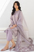 JAZMIN - 3PC LAWN EMBROIDERED SHIRT WITH ORGANZA EMBROIDERED DUPATTA AND TROUSER - HZG1587