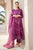 CROSS STITCH - 3PC LAWN EMBROIDERED SHIRT WITH ORGANZA EMBROIDERED DUPATTA AND TROUSER - HZG1518
