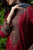 JAZMIN - 3PC DHANAK SEQUIN EMBROIDERED SHIRT WITH TWILL PRINTED SHAWL AND TROUSER - HZG1886
