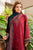 JAZMIN - 3PC KHADDAR EMBROIDERED SHIRT WITH TWILL PRINTED SHAWL AND TROUSER - HZG1933