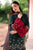 JAZMIN - 3PC DHANAK EMBROIDERED SHIRT WITH TWILL PRINTED SHAWL AND TROUSER - HZG1829