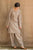 MARIA B - 3PC DHANAK  SHIRT WITH TWILL PRINTED SHAWL AND TROUSER- HZG1324