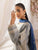 MOHAGNI - 3PC LAWN EMBROIDERED SHIRT WITH MANAAR PRINTED DUPATTA AND TROUSER - HZG2229
