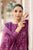CROSS STITCH - 3PC LAWN EMBROIDERED SHIRT WITH ORGANZA EMBROIDERED DUPATTA AND TROUSER - HZG1518