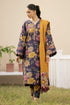 BAROQUE - 3PC KARANDI PRINTED SHIRT WITH KARANDI PRINTED DUPATTA AND TROUSER - HZG1449