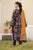 BAROQUE - 3PC KARANDI PRINTED SHIRT WITH KARANDI PRINTED DUPATTA AND TROUSER - HZG1449