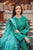 ZIVA - 3PC LAWN EMBROIDERED SHIRT WITH MANAAR PRINTED DUPATTA AND TROUSER - HZG1580
