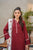 ZIVA - 3PC LAWN EMBROIDERED SHIRT WITH MANAAR PRINTED DUPATTA AND TROUSER - HZG1579