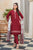 ZIVA - 3PC LAWN EMBROIDERED SHIRT WITH MANAAR PRINTED DUPATTA AND TROUSER - HZG1579
