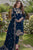 Azure - 3PC Velvet Heavy Embroidered Shirt With Velvet Heavy Embroidered Shawl - HZG1303