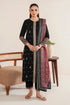 GARNET - 3PC LAWN EMBROIDERED SHIRT WITH MANAAR PRINTED DUPATTA AND TROUSER - HZG2090