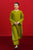 URGE - 3PC DHANAK EMBROIDERED SHIRT WITH TWILL PRINTED SHAWL AND TROUSER - HZG1950