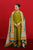 URGE - 3PC DHANAK EMBROIDERED SHIRT WITH TWILL PRINTED SHAWL AND TROUSER - HZG1950