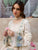 MAHNUR - 3PC LAWN EMBROIDERED SHIRT WITH LAWN LASER EMBROIDERED DUPATTA AND TROUSER - HZG2177