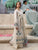 MAHNUR - 3PC LAWN EMBROIDERED SHIRT WITH LAWN LASER EMBROIDERED DUPATTA AND TROUSER - HZG2177
