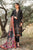 MARIA B - 3PC DHANAK EMBROIDERED SHIRT WITH TWILL PRINTED SHAWL AND TROUSER - HZG2061
