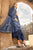 MARIA B - 3PC DHANAK EMBROIDERED SHIRT WITH TWILL PRINTED SHAWL AND TROUSER - HZG2059