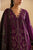 ETHNC - 3PC DHANAK EMBROIDERED SHIRT WITH TWILL PRINTED SHAWL AND TROUSER - HZG1893