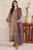 GARNET - 3PC LAWN EMBROIDERED SHIRT WITH MANAAR PRINTED DUPATTA AND TROUSER - HZG2119