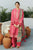 ZARA SHAH JAHAN - 3PC LAWN EMBROIDERED SHIRT WITH DIAMOND PRINTED DUPATTA AND TROUSER - HZG1660