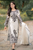 AZURE - 3PC LAWN EMBROIDERED SHIRT WITH EMBROIDERED ORGANZA DUPATTA AND TROUSER - HZG1821