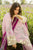 MUSHQ - 3PC LAWN CHIKANKAARI EMBROIDERED SHIRT WITH CHIFFON PRINTED DUPATTA AND TROUSER - HZG2279