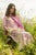MUSHQ - 3PC LAWN CHIKANKAARI EMBROIDERED SHIRT WITH CHIFFON PRINTED DUPATTA AND TROUSER - HZG2279
