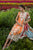 MUSHQ - 3PC LAWN EMBROIDERED SHIRT WITH CHIFFON PRINTED DUPATTA AND TROUSER - HZG2243