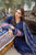 MARIA B - 3PC DHANAK EMBROIDERED SHIRT WITH TWILL PRINTED SHAWL AND TROUSER - HZG1776