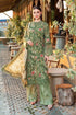 MARIA B - 3PC LAWN PRINTED EMBROIDERED SHIRT WITH CHIFFON PRINTED DUPATTA AND LAWN TROUSER - HZG2152